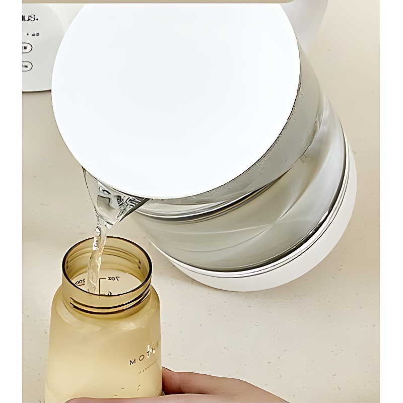 도무스 유리 티포트, DK-HF018, 1.5L, 화이트, 1개 상품 이미지 4