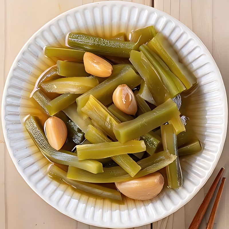 푸드앳홈 궁채 알마늘 장아찌, 1kg, 1팩 상품 이미지 4