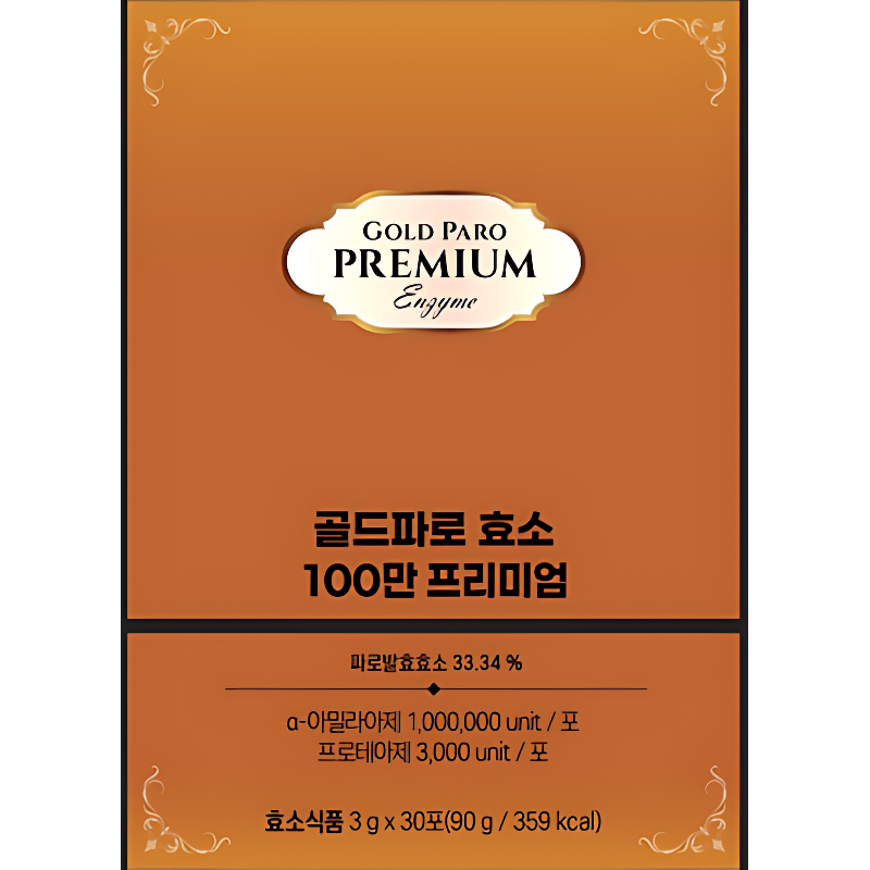 한미양행 골드 파로 효소 100만 프리미엄, 3g, 30포, 1박스 상품 이미지 2
