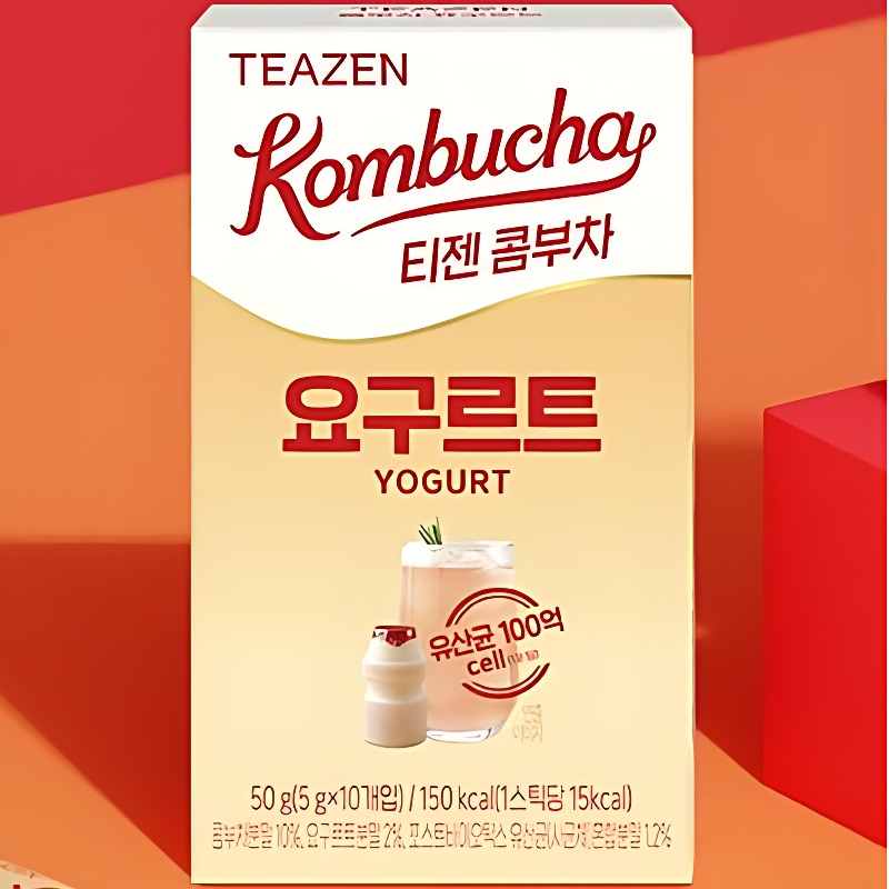 티젠 콤부차 요구르트맛, 5g, 30개입, 2박스 + 요구르트 보틀, 490ml, 1개 상품 이미지 4