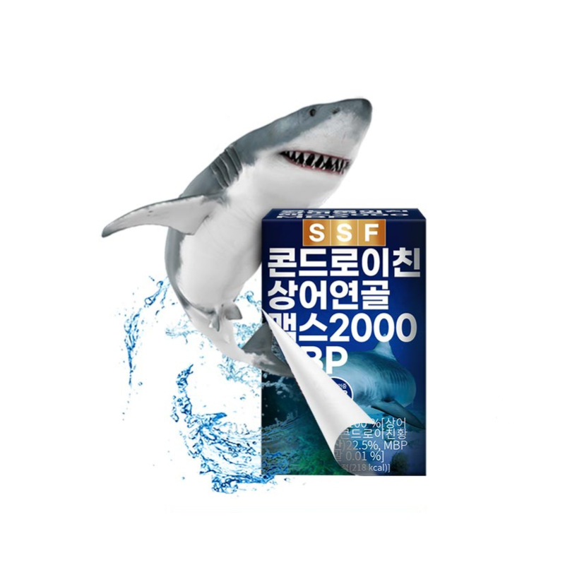 순수식품 콘드로이친 상어연골 맥스 2000 MBP, 60정, 6개 상품 이미지 3
