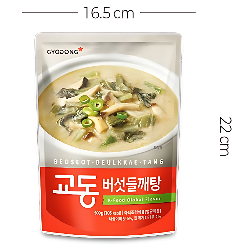 교동 버섯 들깨탕, 500g, 5개 상품 이미지 7