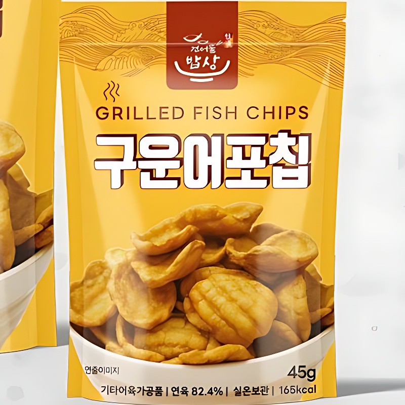 구운 어포칩, 45g, 10개 상세 이미지 3