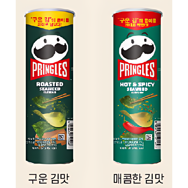 프링글스, 오리지날 1개 + 양파 1개 + 매운 1개 + 치즈 1개 + 버터 1개, 110g, 5개 상품 이미지 3