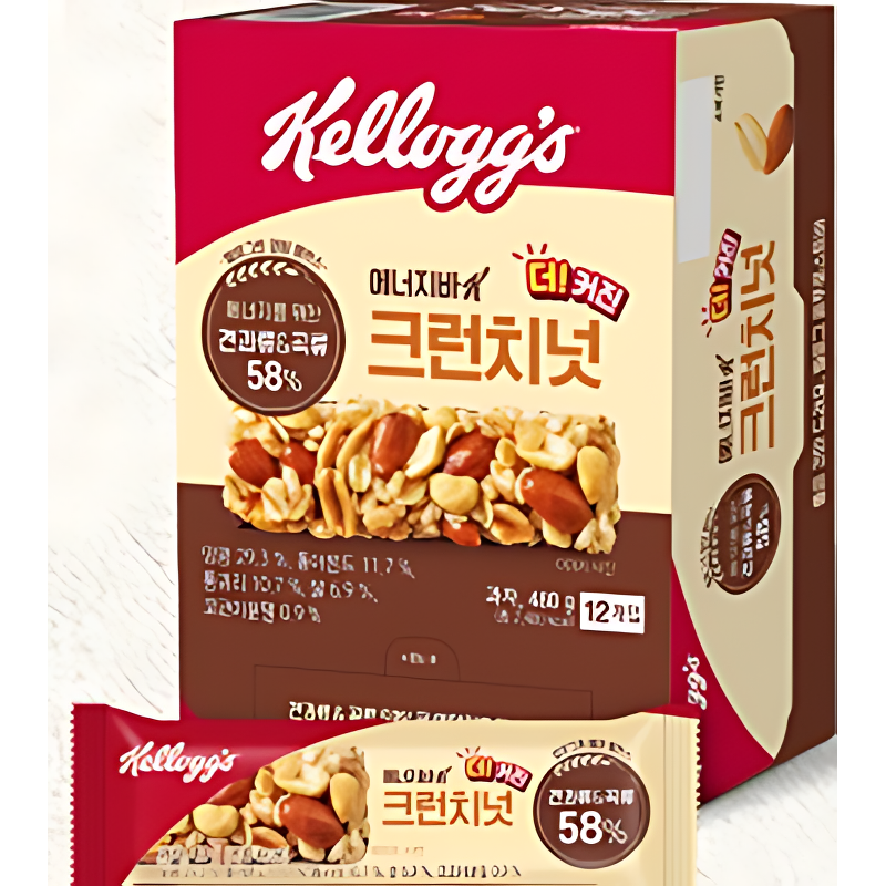 켈로그 크런치넛 에너지바, 40g, 12개 + 콘푸로스트바, 35g, 12개 상품 이미지 4