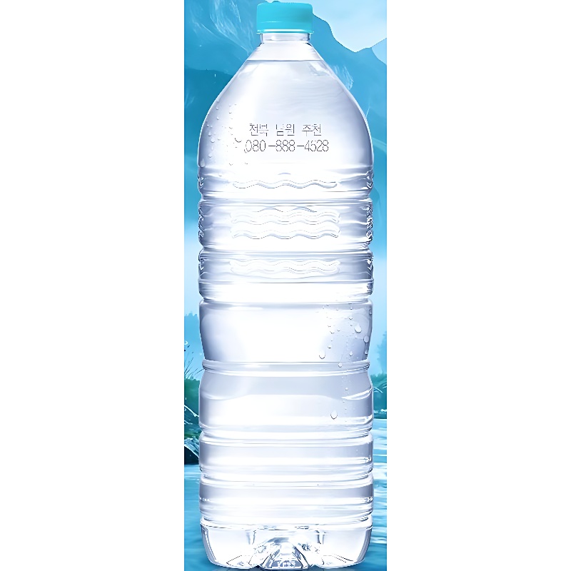 웅진식품 가야G워터 생수 무라벨, 2L, 24개 상품 이미지 3