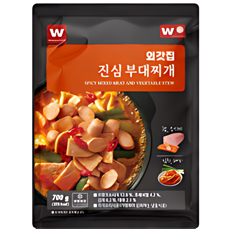 외갓집 진심 부대찌개, 700g, 2팩 상품 이미지 3