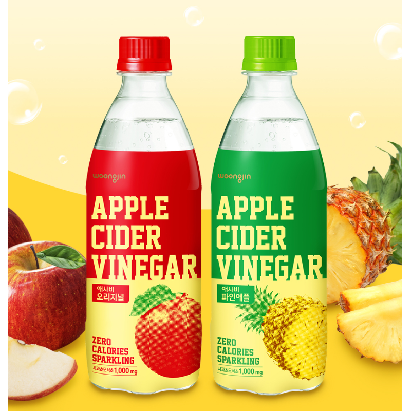 웅진식품 애사비 오리지널, 500ml, 24개 상품 이미지 2