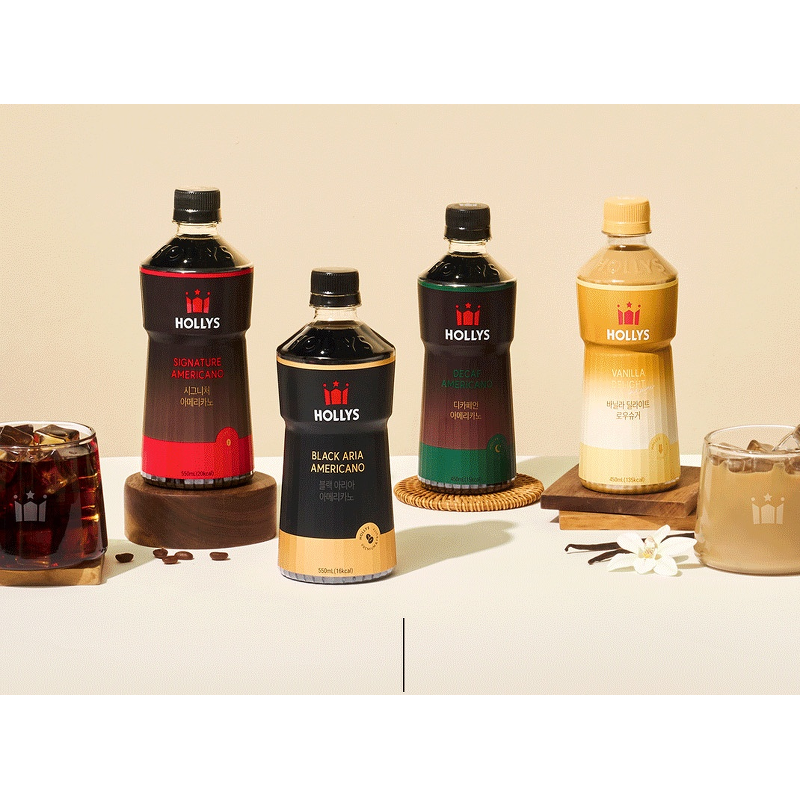할리스 바닐라 딜라이트 로우슈거, 450ml, 24개 상품 이미지 2