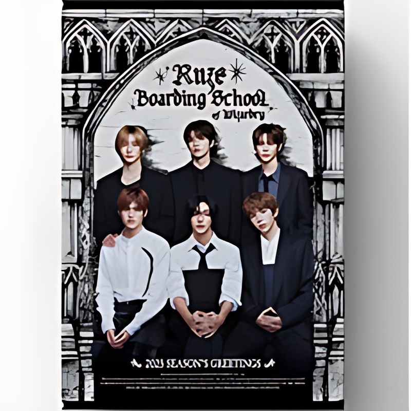SM ENTERTAINMENT 라이즈 2025 시즌그리팅 공식포토카드 세트, 디스크 1개 상품 이미지 1