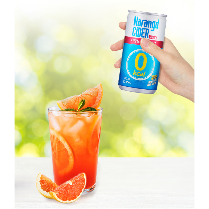 동아오츠카 나랑드사이다 제로, 오리지널, 345ml, 24개 상품 이미지 4