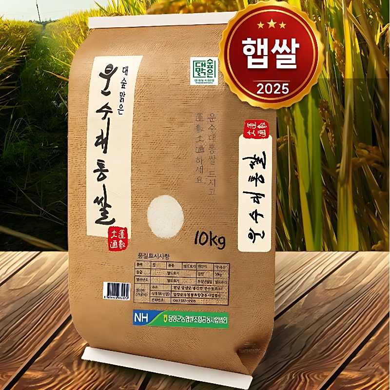 담양군농협 운수대통쌀, 상등급, 10kg, 1개 상품 이미지 2