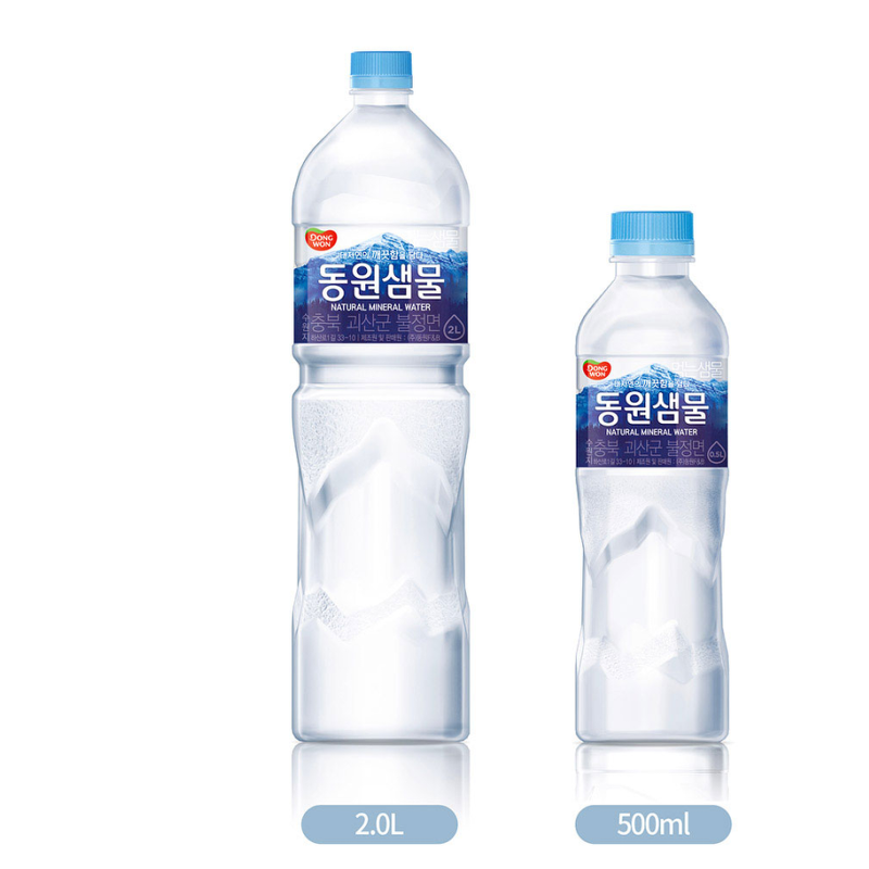 동원 샘물 무라벨, 300ml, 60개 상품 이미지 6