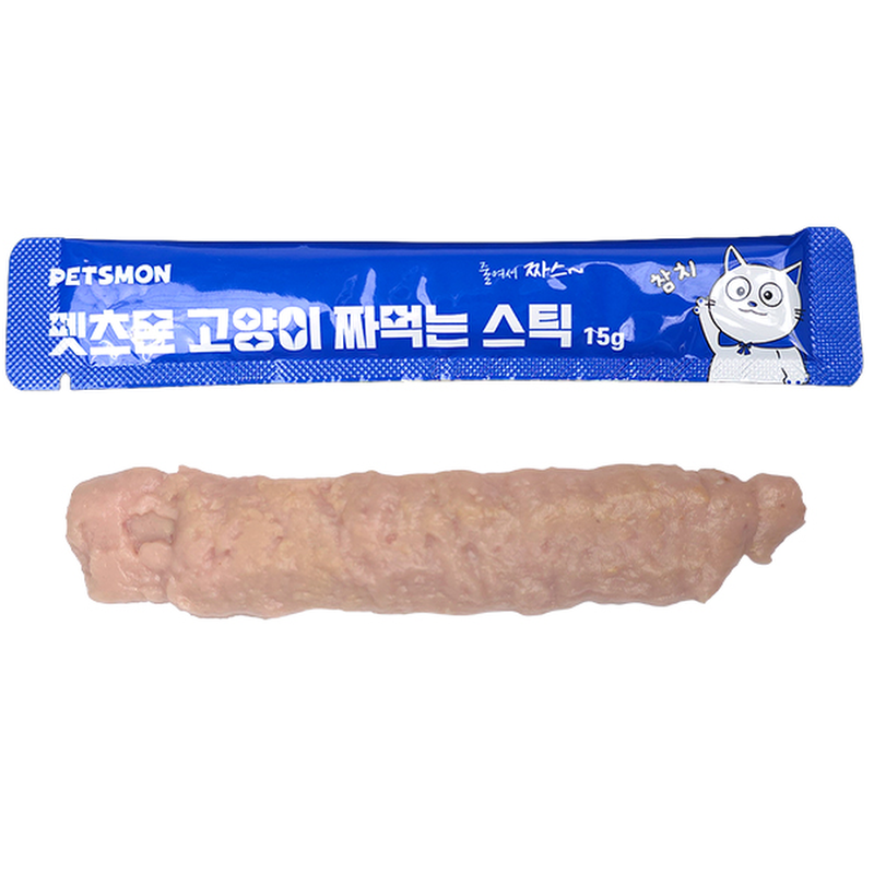 펫츠몬 고양이 짜먹는 스틱, 혼합맛, 15g, 60개입, 1개 상품 이미지 4