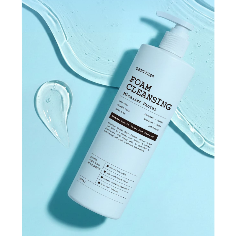 센티베르 미셀라 페이셜 폼클렌징, 500ml, 2개 상품 이미지 6