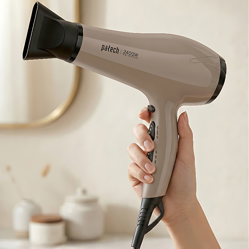 파테크 2400W 헤어드라이어, PD-M2900, 블랙, 1개 상품 이미지 3