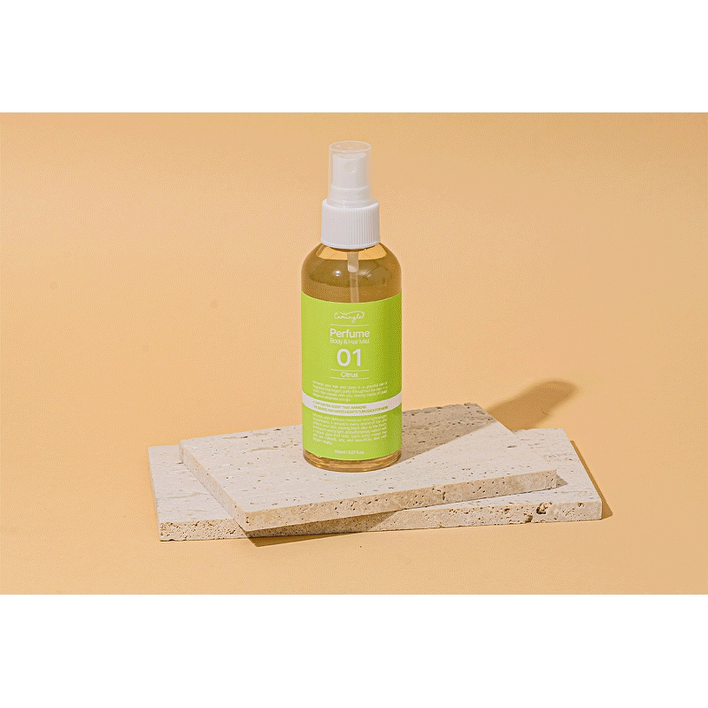 커밍글 퍼퓸 바디 헤어 미스트, 시트러스, 150ml, 1개 상품 이미지 4