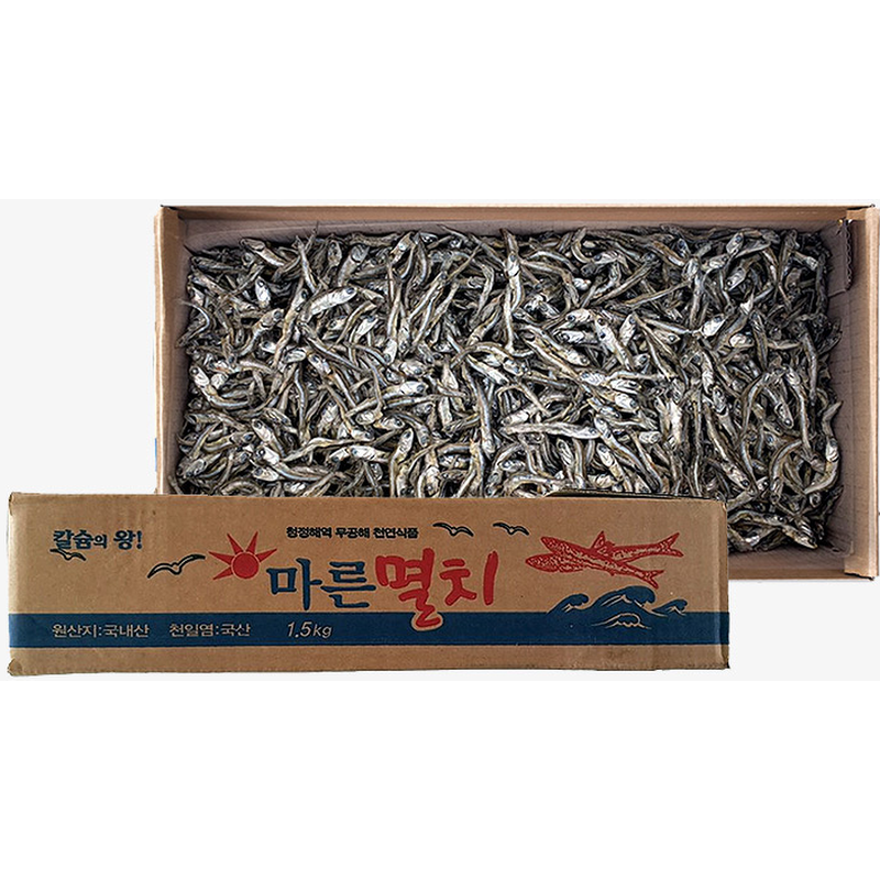 어가찬 국내산 고바멸치, 1.5kg, 1박스 상품 이미지 3