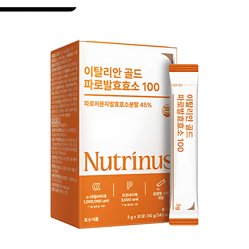 뉴트리너스 이탈리안 골드 파로 발효효소 100, 3g, 30포, 6개 상품 이미지 4