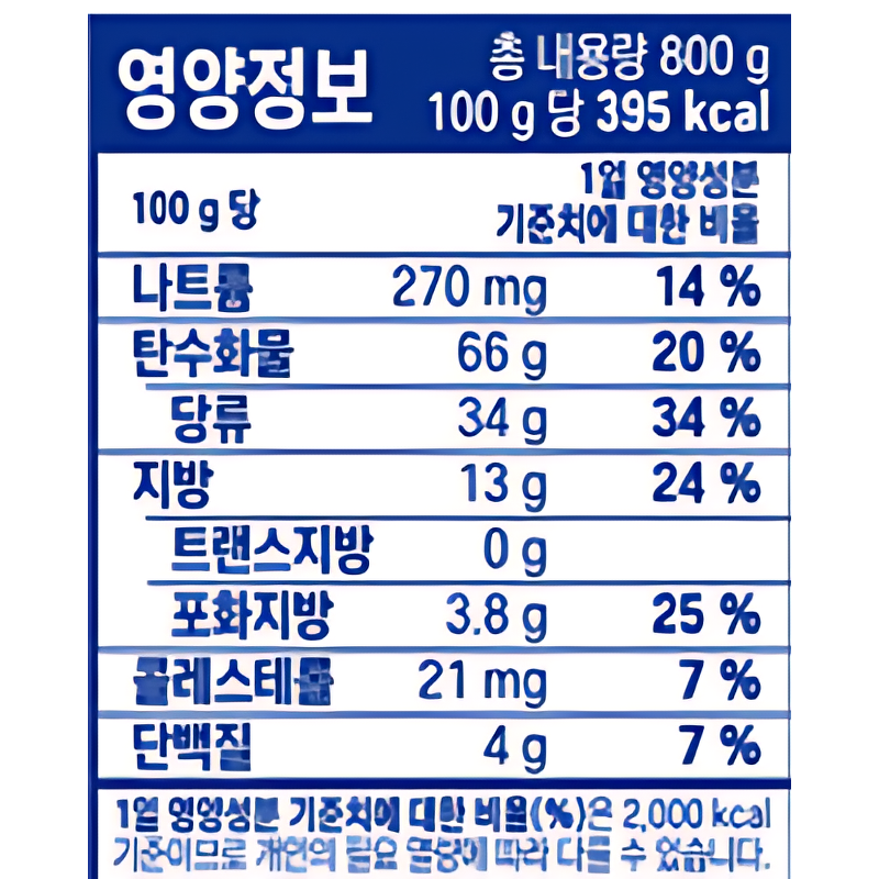 청우 쫀득초코칩, 800g, 1개 상품 이미지 3
