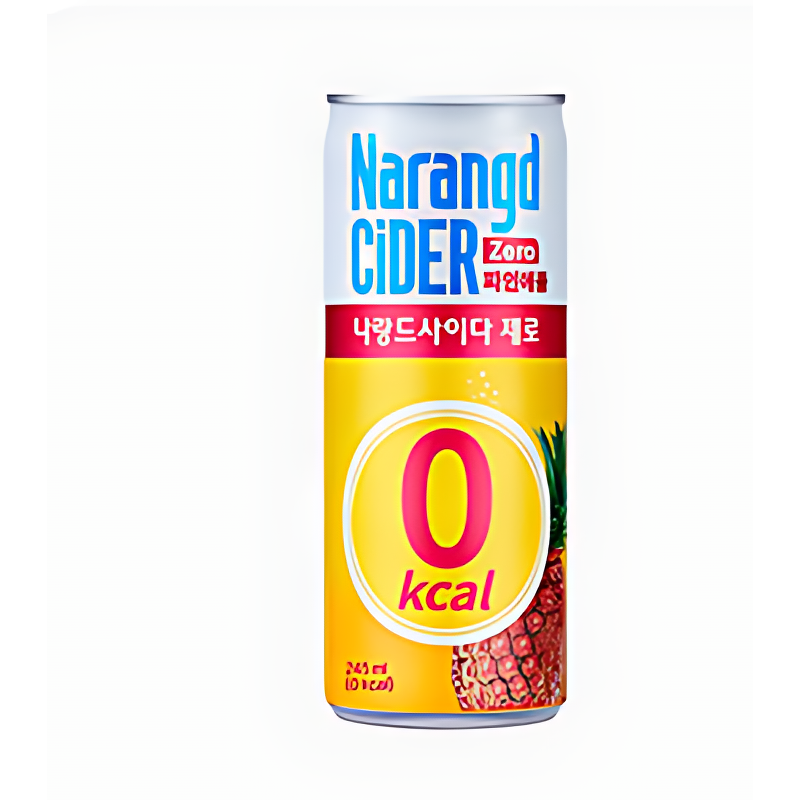 동아오츠카 나랑드사이다 제로, 그린애플, 345ml, 24개 상품 이미지 4