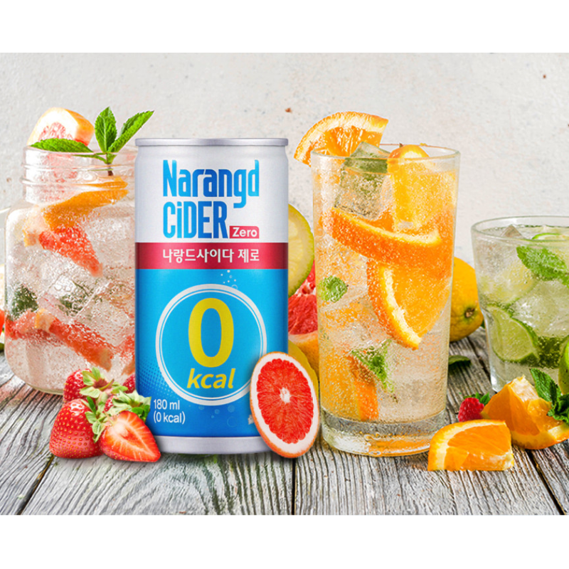 동아오츠카 나랑드사이다 제로, 오리지널, 345ml, 24개 상품 이미지 3