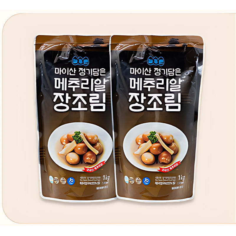 맛꾼 메추리알 장조림, 1kg, 2개 상품 이미지 6