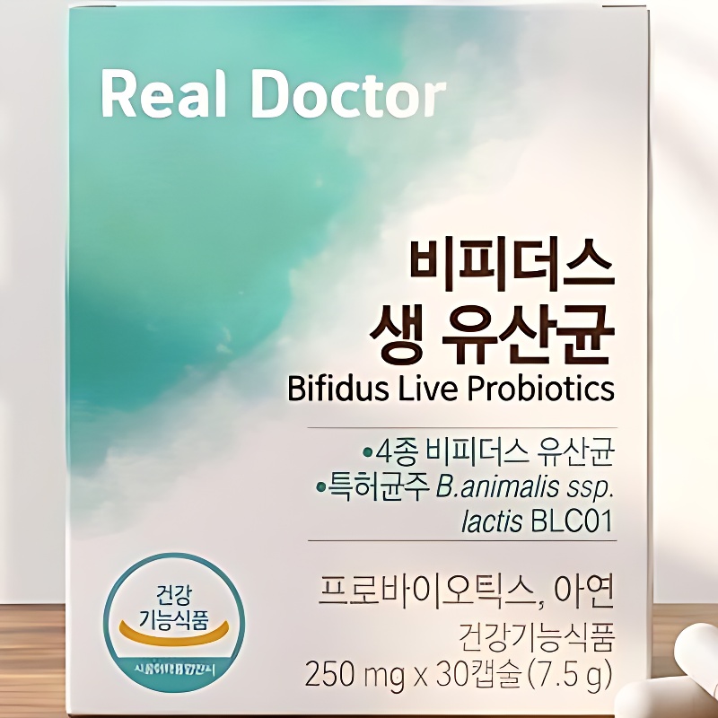 리얼닥터 비피더스 생 유산균, 30캡슐, 3개 상품 이미지 6