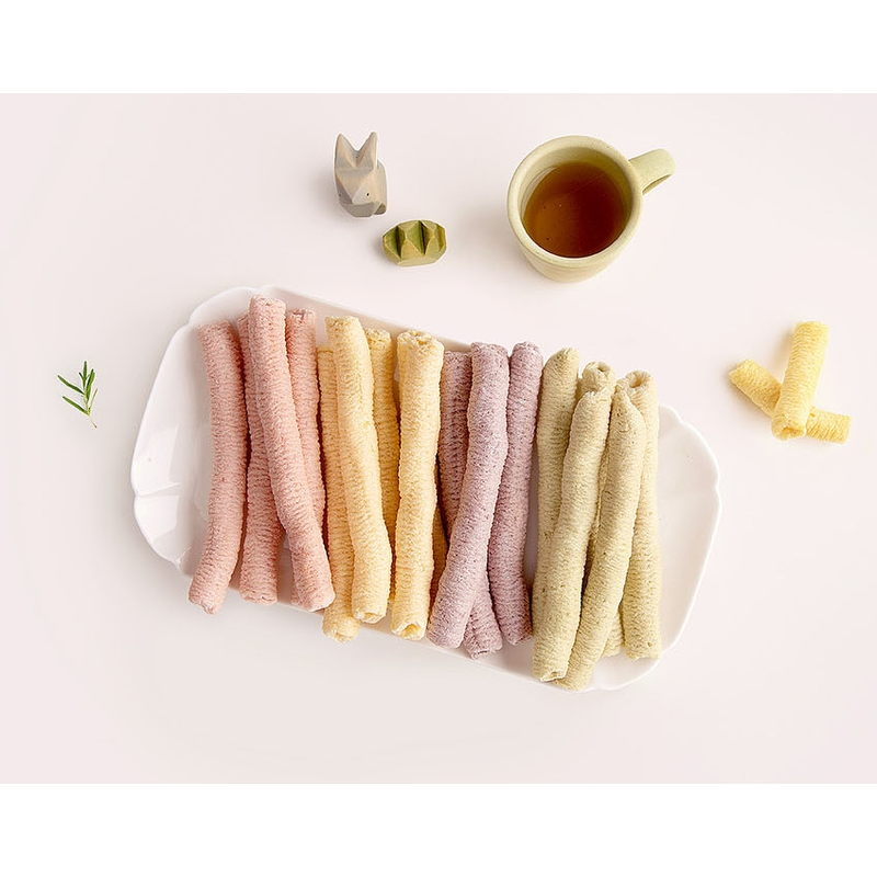 베베쿡 처음먹는 빼빼롱뻥, 사과 2개 + 단호박 2개 + 자색고구마 2개, 30g, 6개 상품 이미지 4