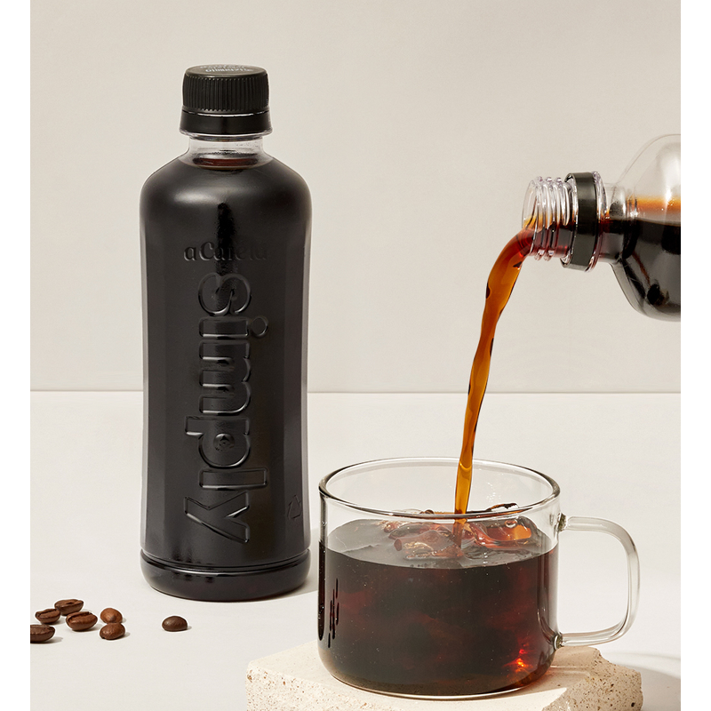 빙그레 아카페라 심플리 디카페인 아메리카노, 무라벨, 400ml, 20개 상품 이미지 4