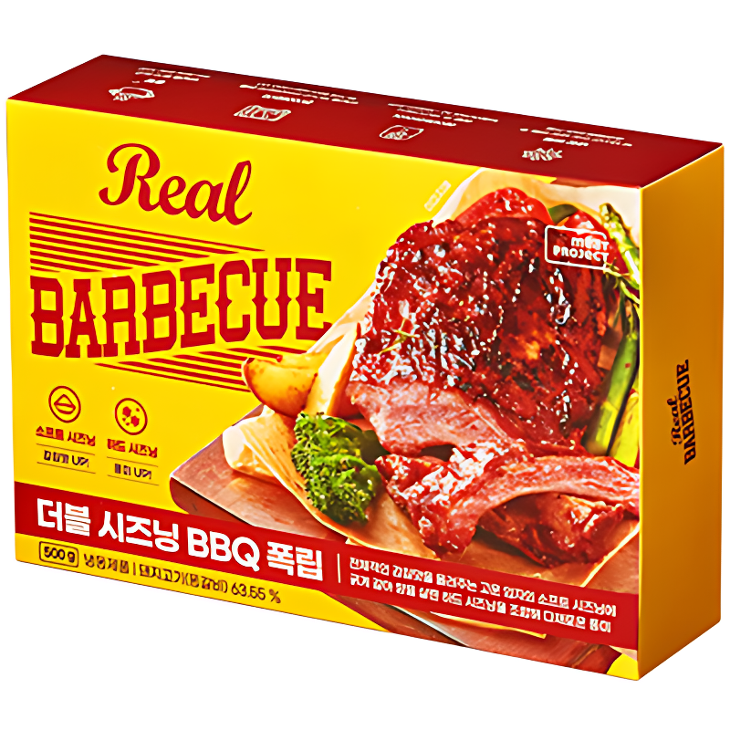 미트프로젝트 더블 시즈닝 BBQ 폭립, 500g, 2개 상품 이미지 6