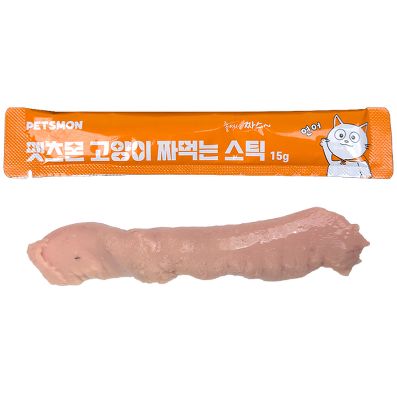 펫츠몬 고양이 짜먹는 스틱, 혼합맛, 15g, 60개입, 1개 상품 이미지 5