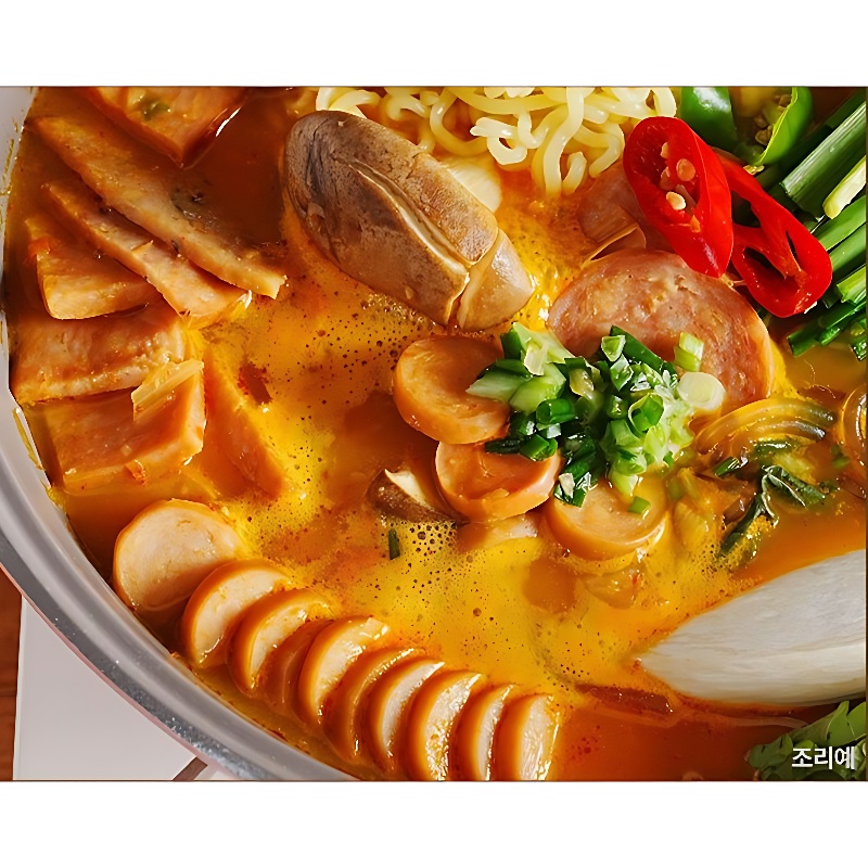 선비찬 사골부대찌개, 얼큰고소 사골육수, 600g, 3개, 라면사리 1봉 증정 상품 이미지 7