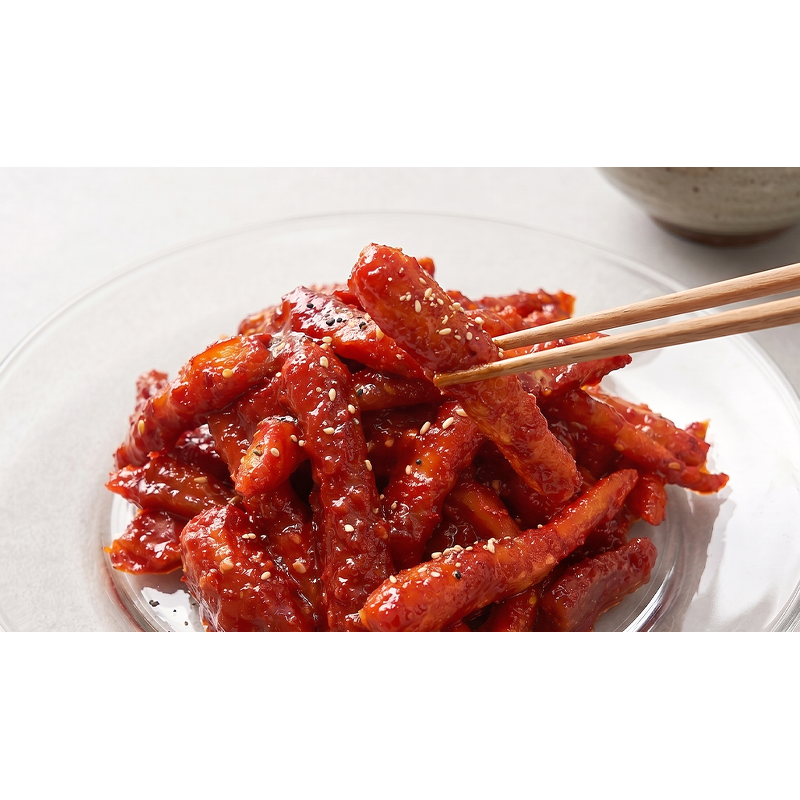 천년의 반찬 더덕무침, 매콤한 양념, 500g, 1개 상품 이미지 6