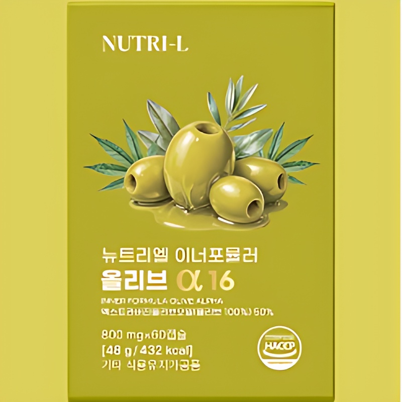 뉴트리엘 이너포뮬러 올리브 알파 16, 60정, 1개 상품 이미지 12