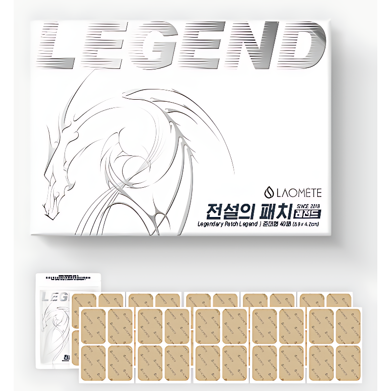 라오메뜨 전설의패치 레전드, 준대형, 40매, 1개 상품 이미지 2