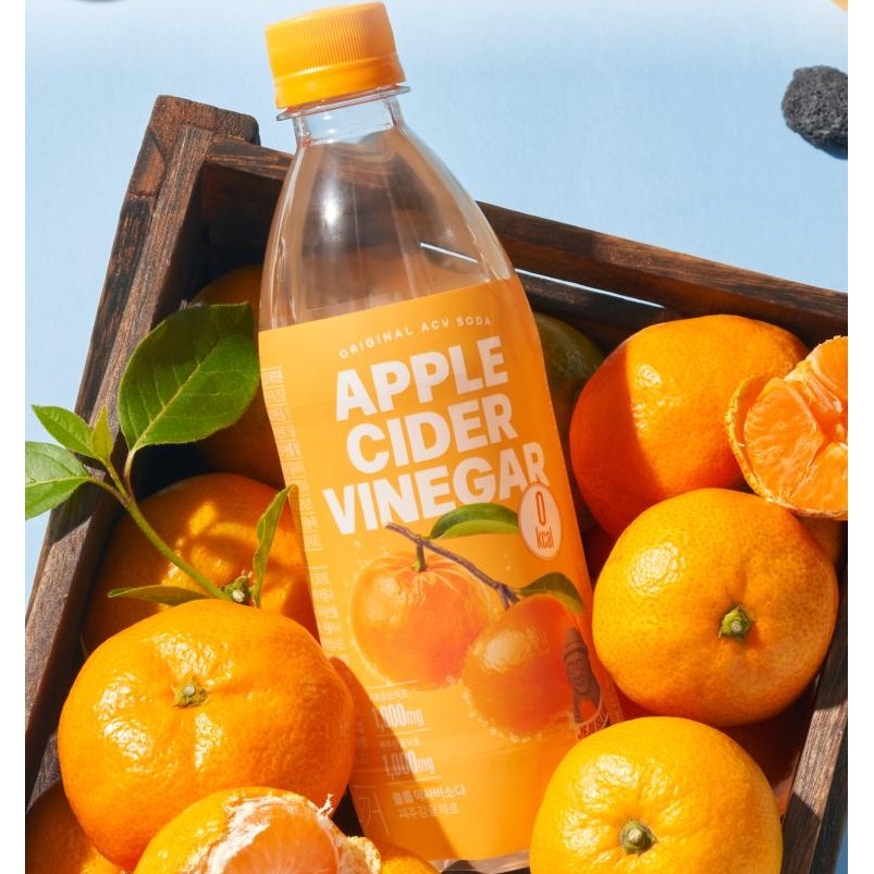 클룹 애사비소다 제로, 신비복숭아 500ml 12개 + 제주감귤 500ml 12개, 24개 상품 이미지 3