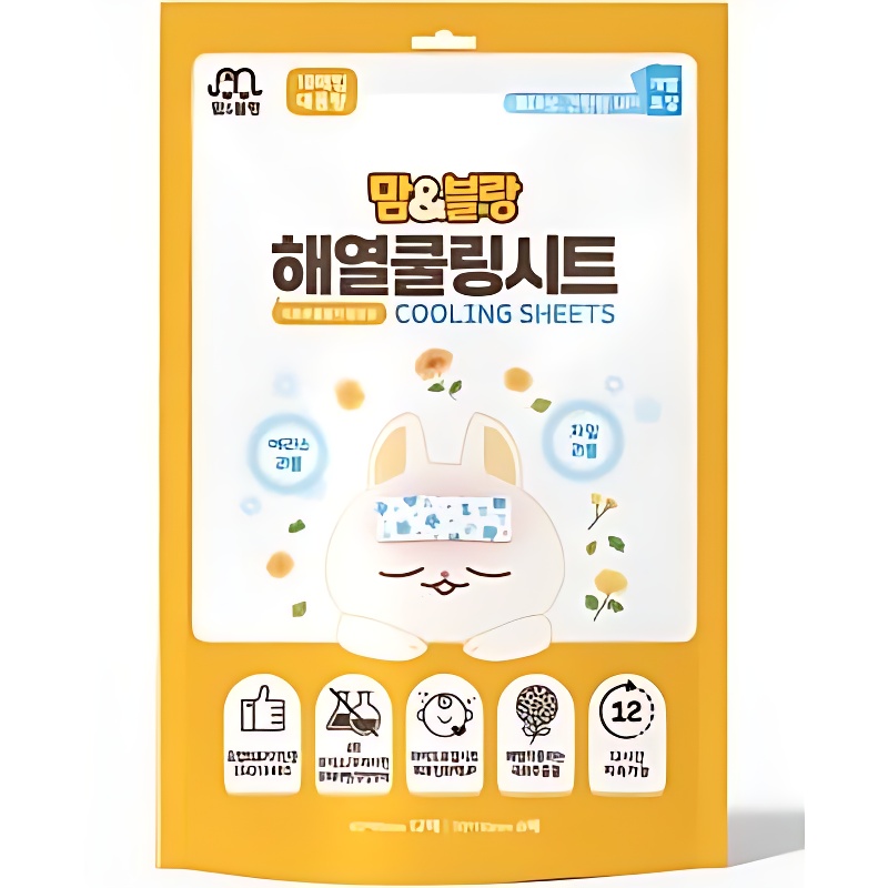 맘앤블랑 해열쿨링시트, 18매입, 1개 상품 이미지 3