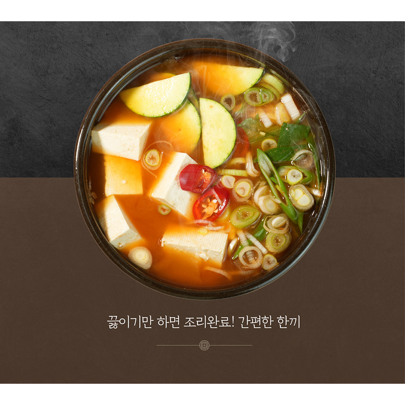 맛생각 시골 전통 된장찌개, 600g, 5개 상품 이미지 4