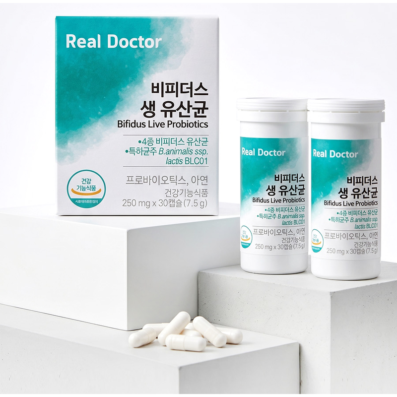 리얼닥터 비피더스 생 유산균, 30캡슐, 3개 상품 이미지 5