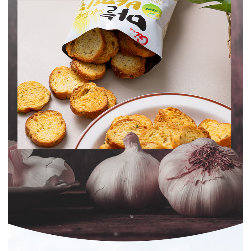 푸드앳홈 한입 바삭 마늘 바게트, 40g, 10개 상품 이미지 7