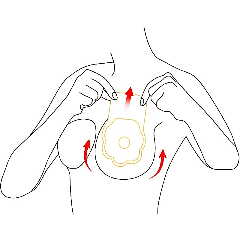 ARIBOMI 실리콘 누드브라 리프팅 니플패치, 8개, 1세트 상품 이미지 7
