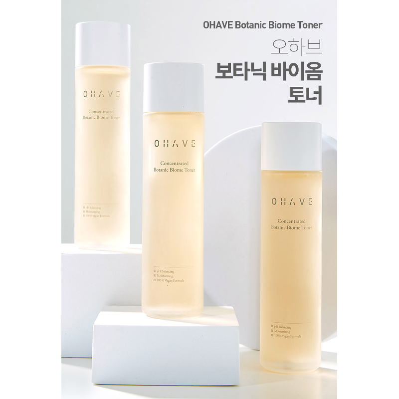 오하브 보타닉바이옴 발효 수분진정 에센스 토너, 150ml, 2개 상품 이미지 2