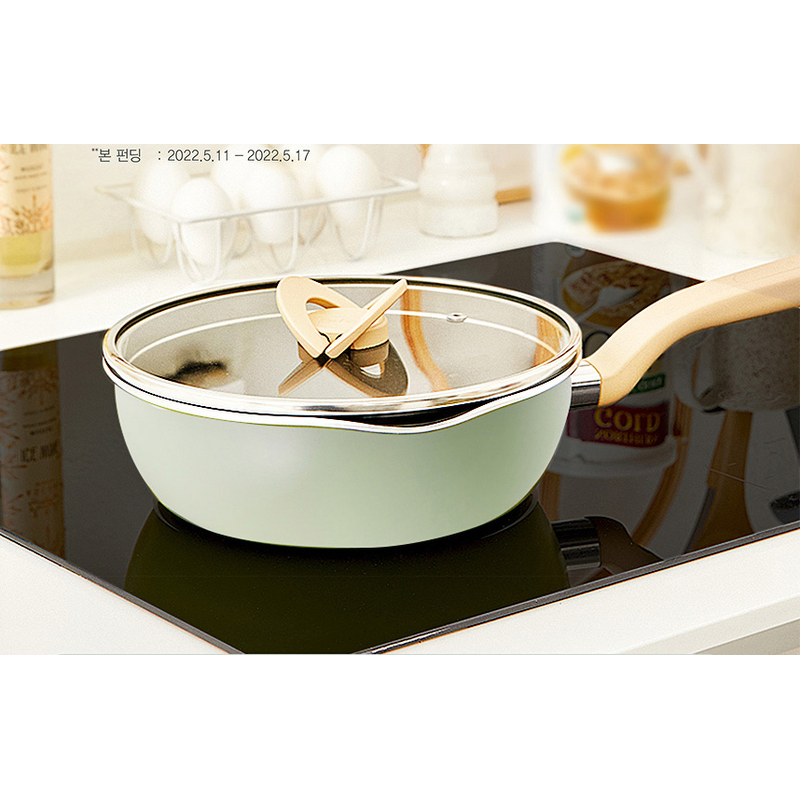 테팔 인덕션 원픽 냄비팬 플러스, 트러플블랙, 24cm, 1개 상품 이미지 3