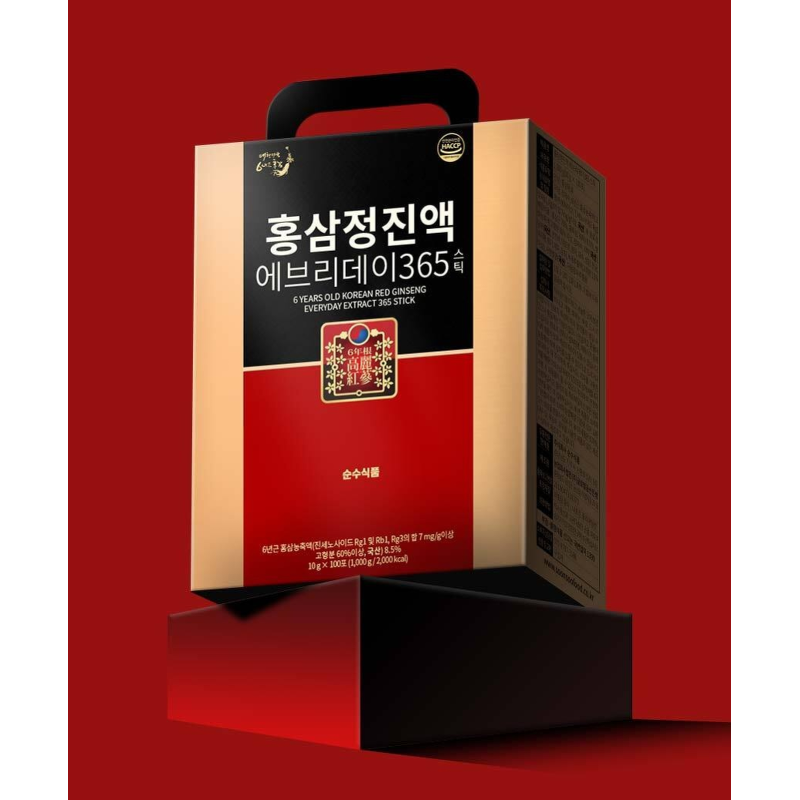 순수식품 홍삼정진액 에브리데이 365 스틱, 10g, 100포, 1박스 상품 이미지 1