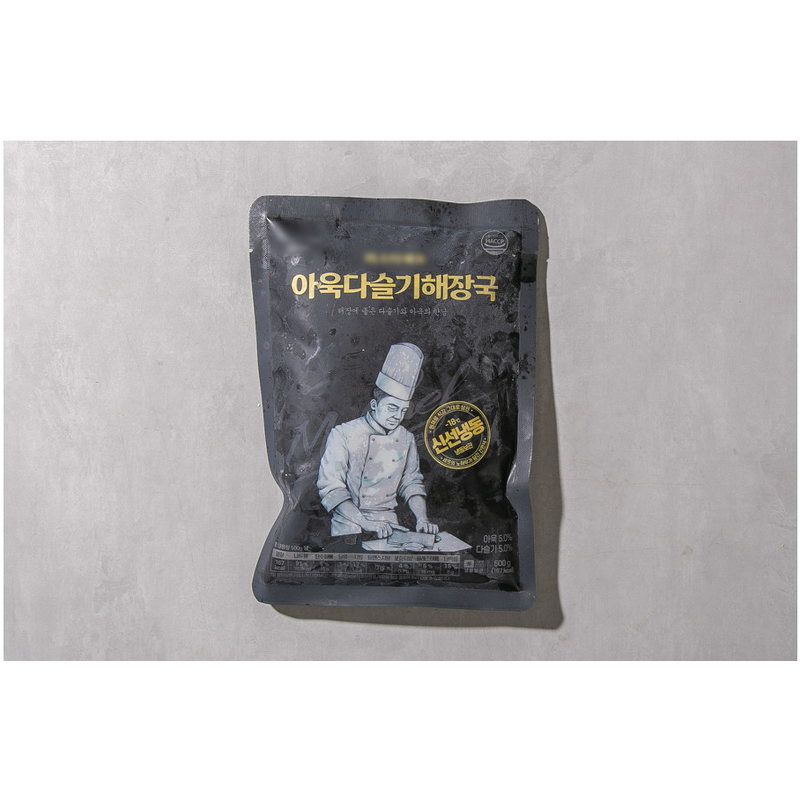 아욱 다슬기 해장국, 500g, 5팩 상품 이미지 5