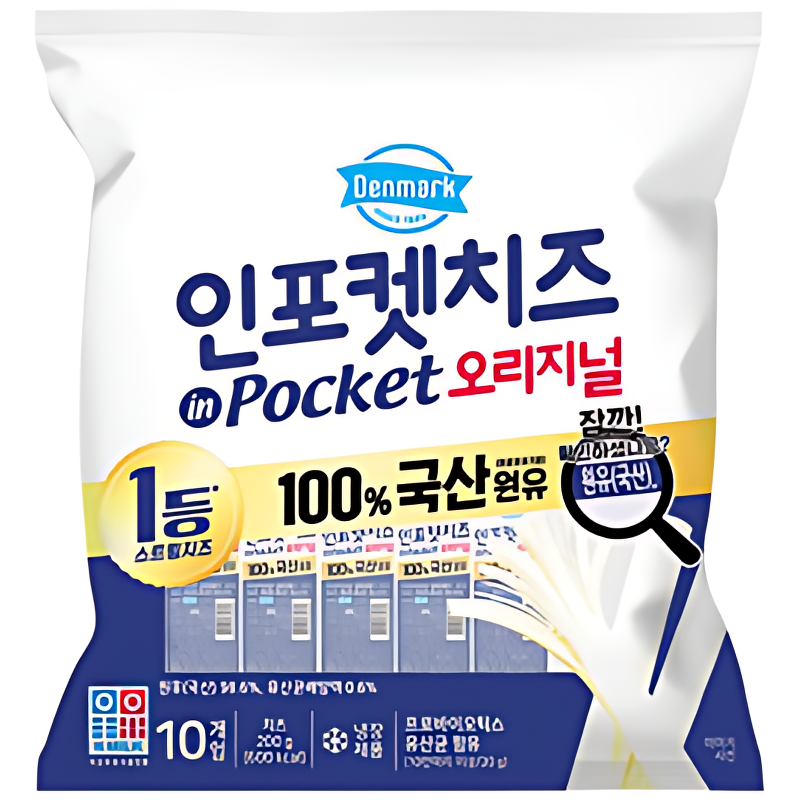 동원 덴마크 인포켓치즈 오리지널, 20g, 30개 상품 이미지 3