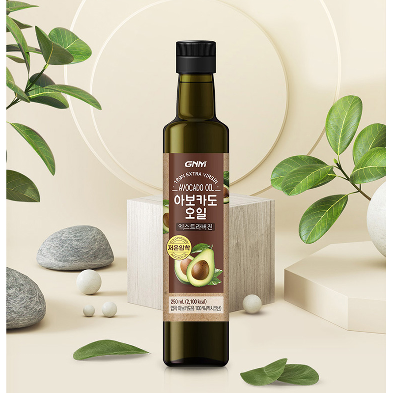 GNM 아보카도오일 엑스트라버진, 250ml, 4개 상품 이미지 5
