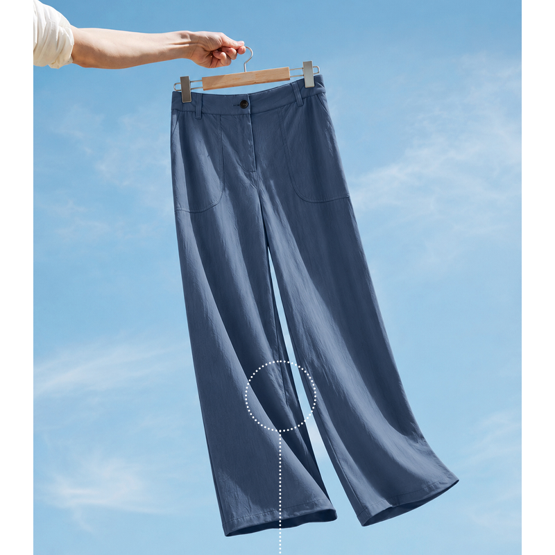 쿨링업 썸머 찰랑핏 팬츠, 베이지, 55, 1장 상품 이미지 3