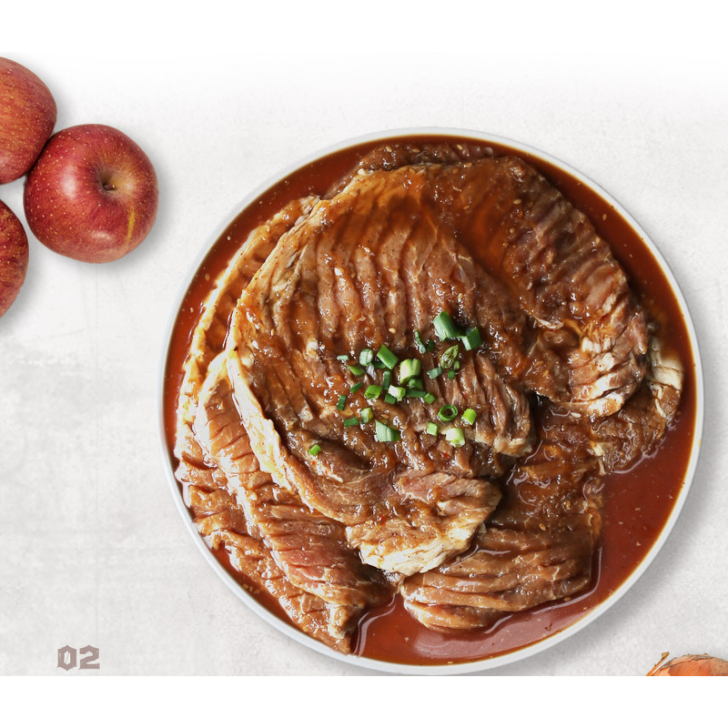 마포나루터 돼지목살왕구이, 500g, 3팩 상품 이미지 3